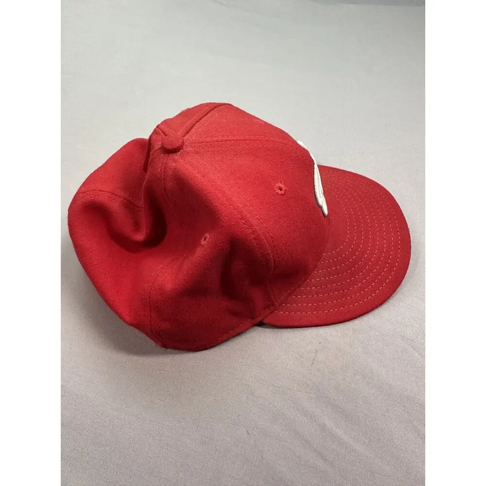 Washington Nationals Hat Cap Fitted Mens 8 Red MLB Baseball On Field New Era